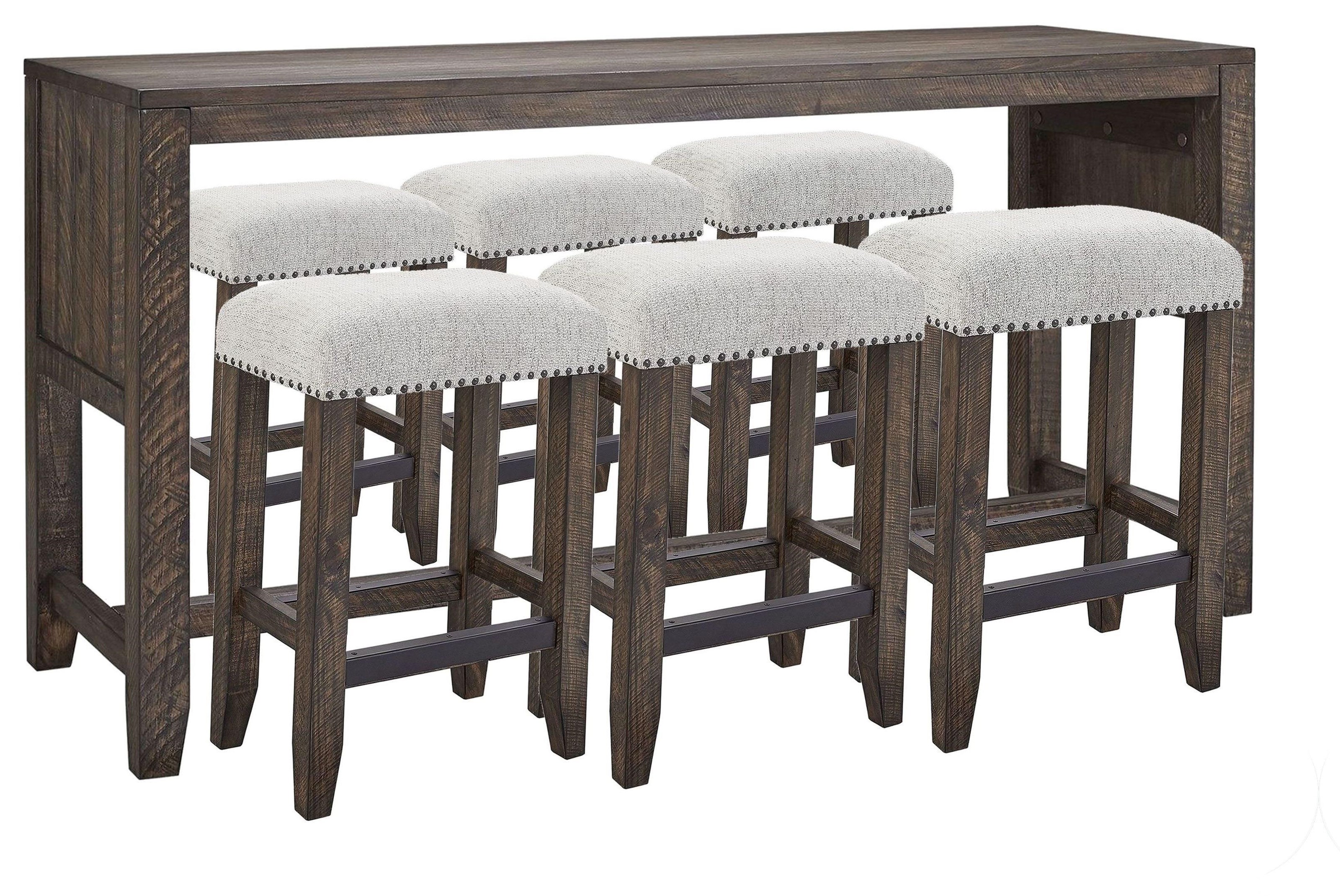Console best sale with stools